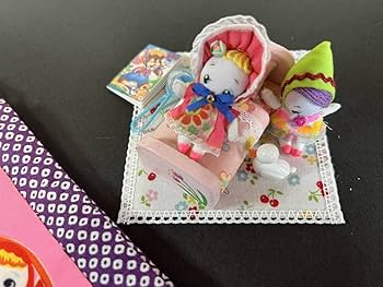 Amazon | 「一年さくら組」②文化人形4.8cmヘロヘロ人形4.5cmミニ